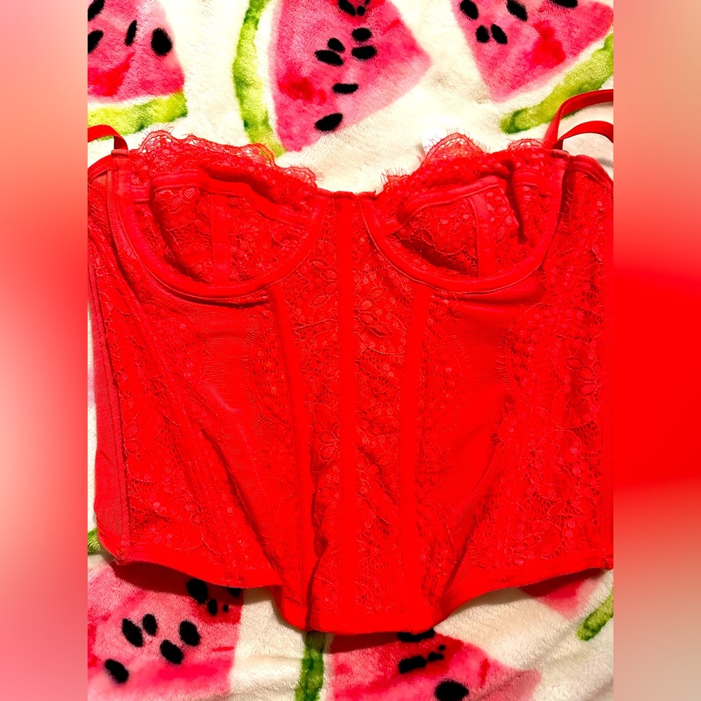Perfect condition pink urban corset top!!!